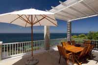 Umbrella & Dining Area Looking towards Hangklip